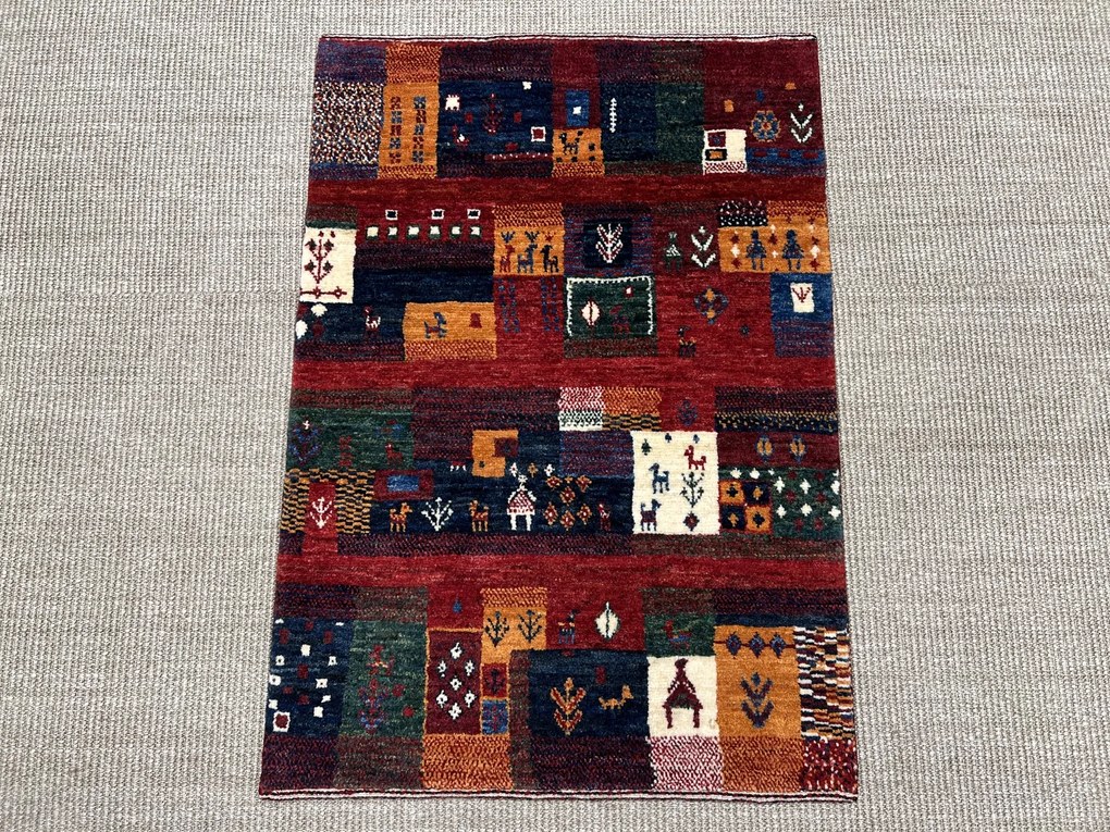 Loribaft Tappeto 60x90 (Iran) Annodato A Mano