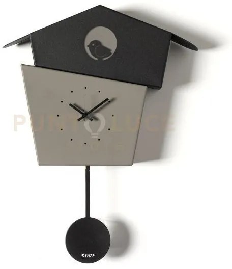 Orologio da parete picchiarello nero ,fango ,nero