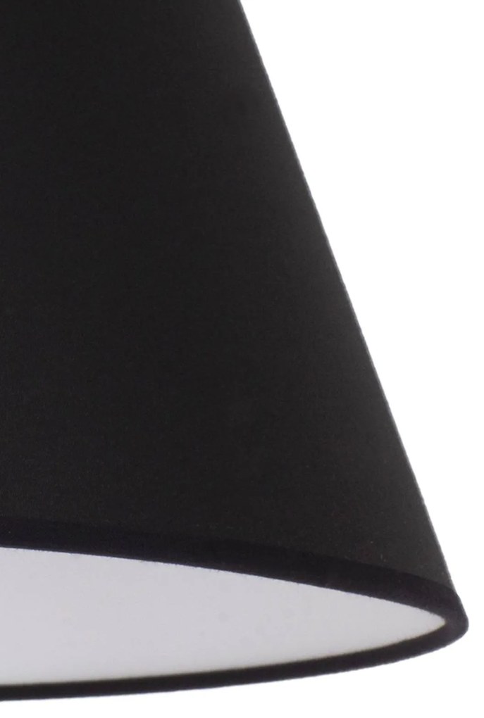 Duolla Paralume Sofia altezza 31 cm, bianco/nero