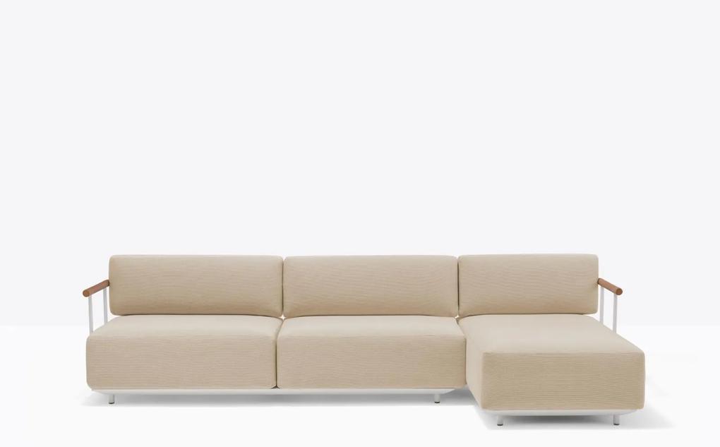 Pedrali divano con chaise longue arki-sofa