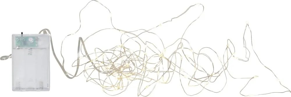 Decorazione luminosa natalizia bianca 2 pezzi Plain - Star Trading