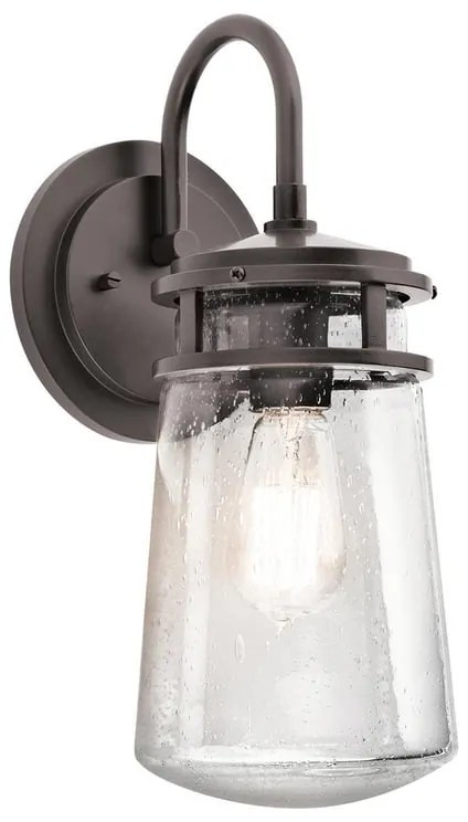 Applique classico chic da esterno KL-LYNDON2-M-AZ bronzo IP44 1X E27 ELSTEAD