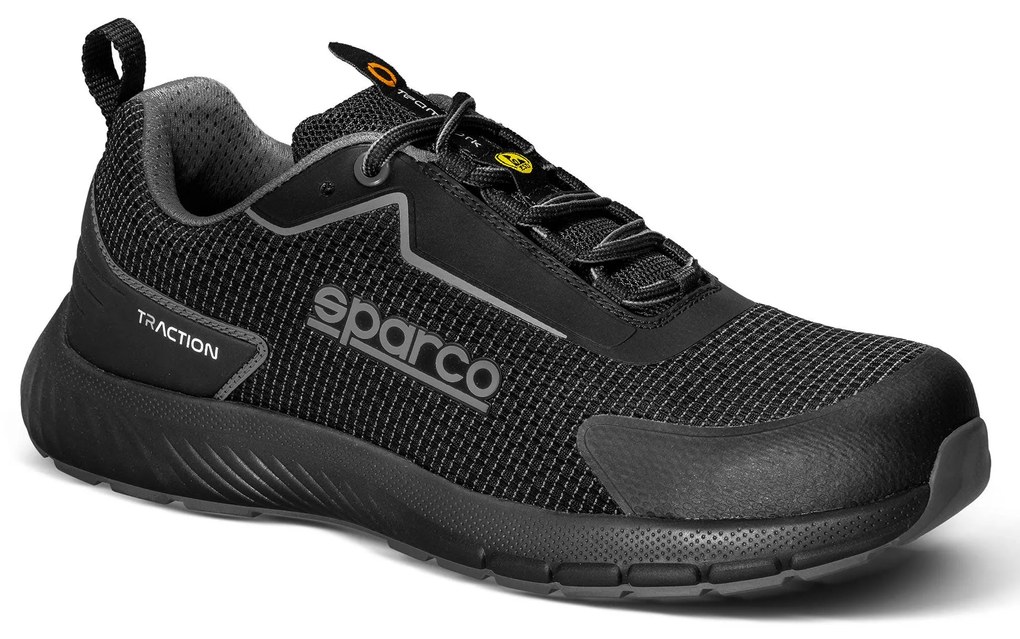 Scarpa Sparco Fuji S1P, Traspirante e Sicura, Puntale Amagnetico, Misure 39-46, 43