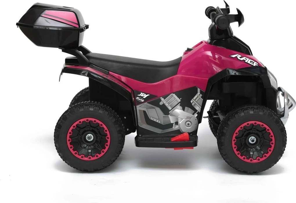 Mini Quad Elettrico per Bambini 6V Kid Go Deluxe Rosa...