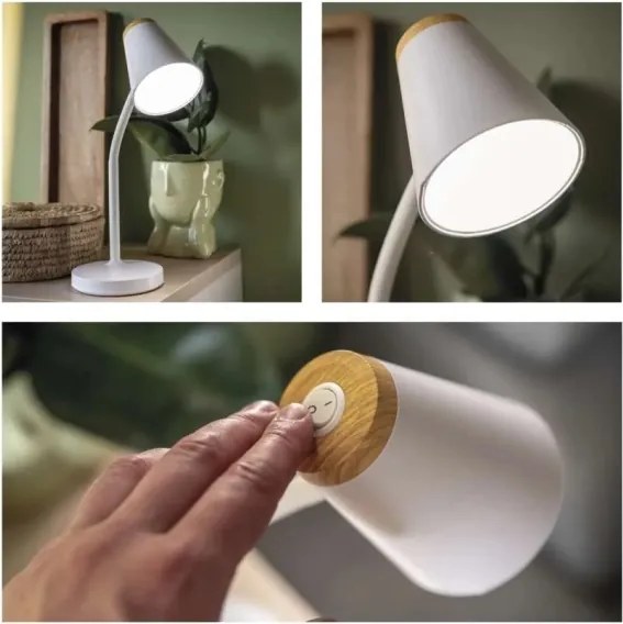 Lampada da tavolo LED TARA LED/4,5W/230V 4000K bianca