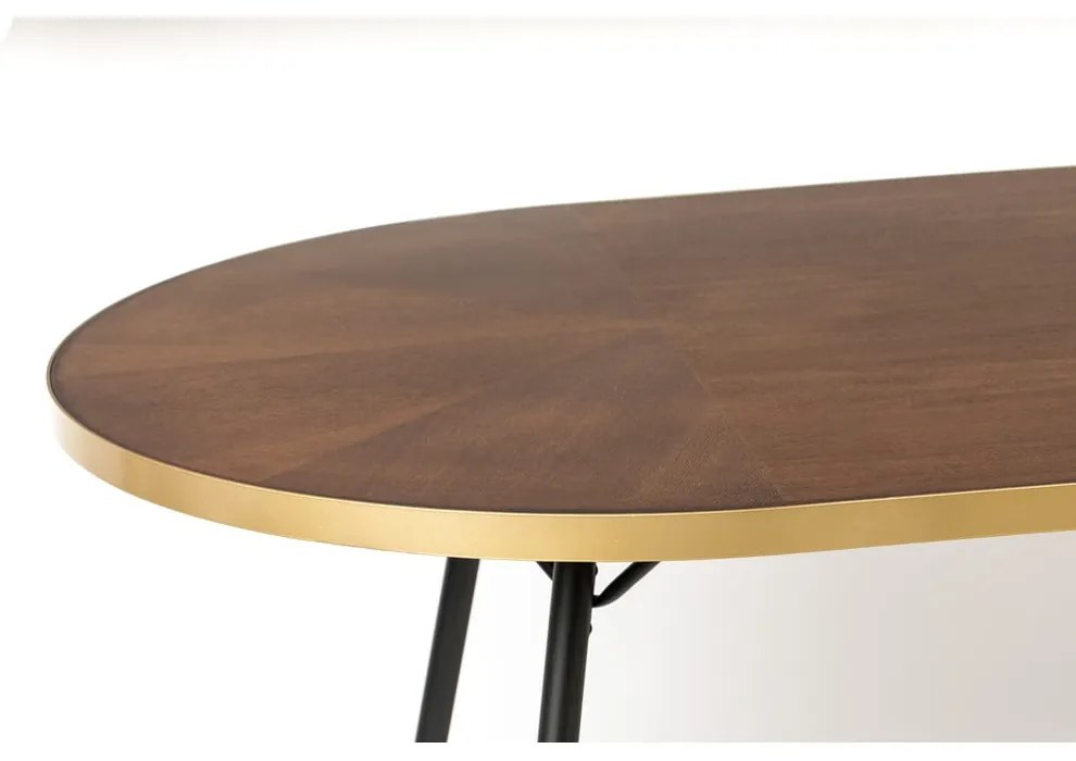 Tavolo da pranzo con piano in frassino 90x180 cm Denise - White Label