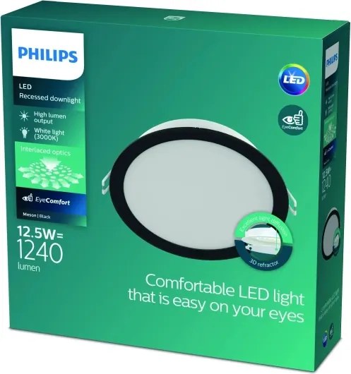 Philips - Faretto da incasso a LED MESON LED/12,5W/230V 3000K