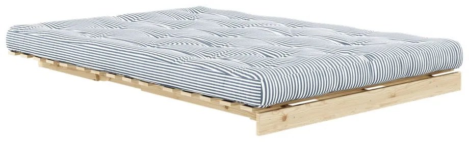 Divano letto bianco/azzurro 140 cm Roots - Karup Design
