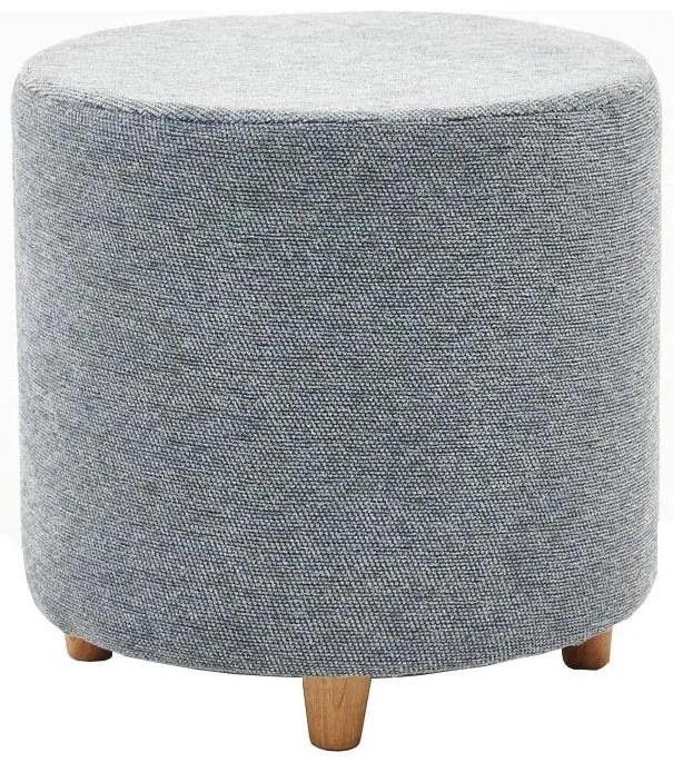 Pouf KIMA Ø 40 cm grigio