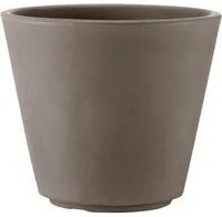 Vaso 33x28cm in Resina Tulli Ribeira Essential 35 Cappuccino