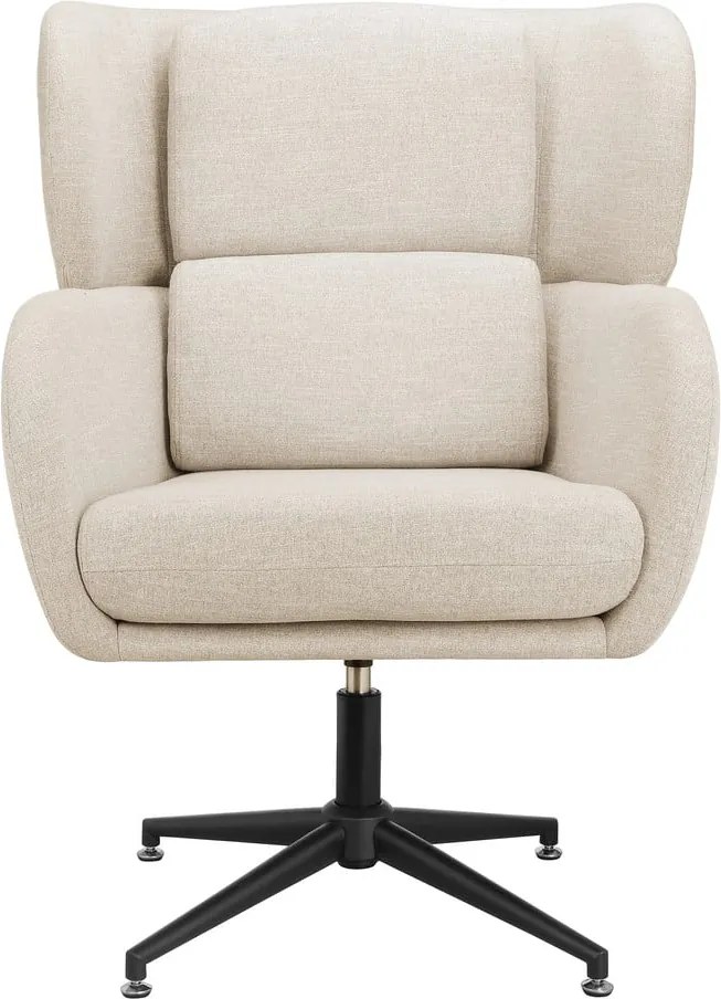 Poltrona in velluto bianco Vanessa - Støraa