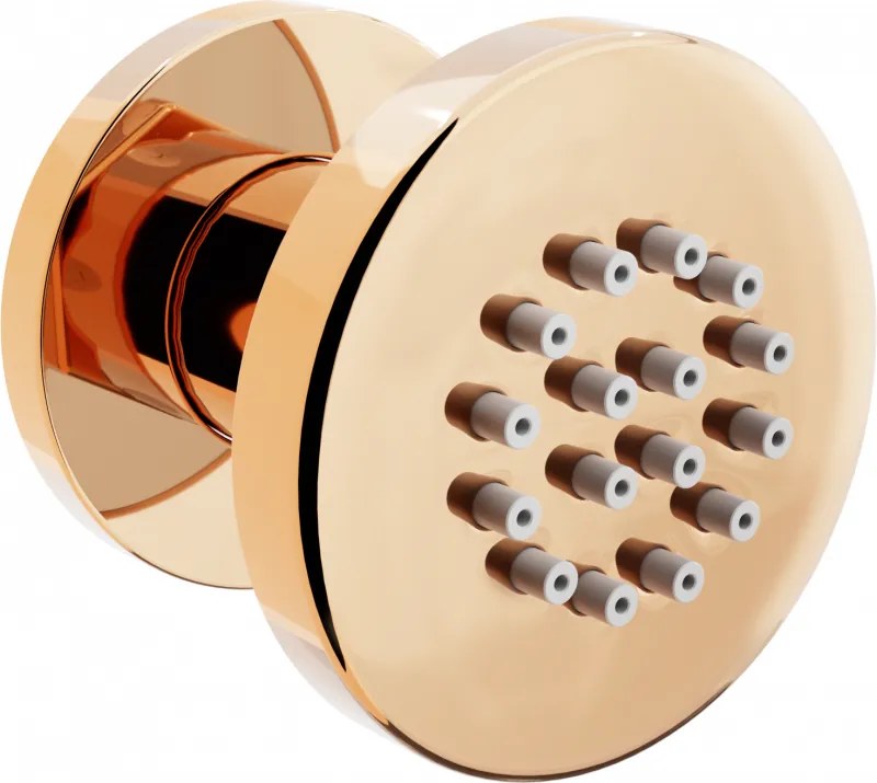 Mexen soffione laterale esterno, oro rosa - 79361-60