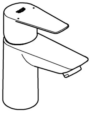 GROHE 32858001 - Miscelatore per lavabo BAUEDGE 147 mm cromo lucido