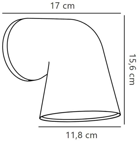 Nordlux - Applique da esterno FRONT 1xGU10/28W/230V IP44 bianco