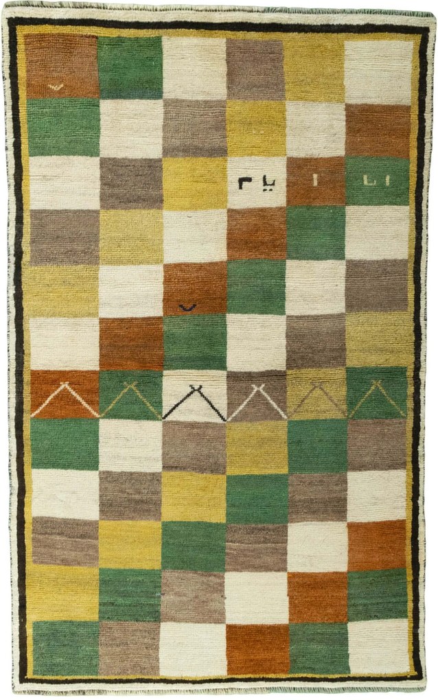 Gabbeh Tappeto persiano 120x190 (Iran) Annodato A Mano