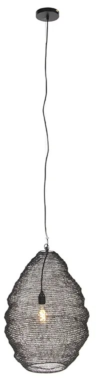 Lampada a sospensione orientale nera 45 cm - Nidum L