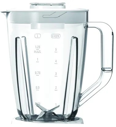 Tefal - Miscelatore da tavolo BLENDFORCE 600W/230V bianco