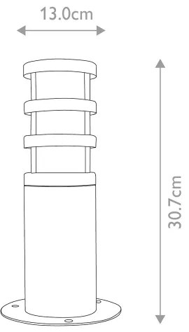 Elstead - Lampada da esterno HOLBORN 1xE27/60W/230V IP44