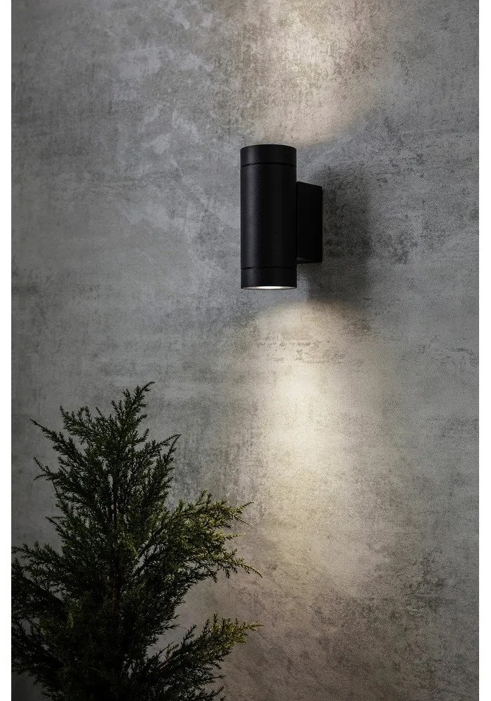 Apparecchio a parete per esterni (altezza 16 cm) Pipe - Markslöjd