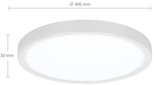 Brilagi -Luce LED dimmerabile ESTELA LED/48W/230V 3000-6500K ø 40 cm white+RC