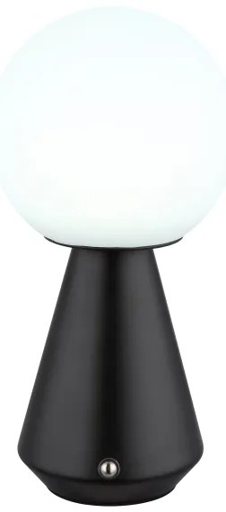 Globo 21029S - Lampada da tavolo LED dimmerabile SORA 1,5W/5V 1800 mAh nera