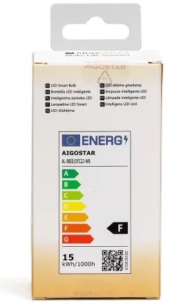 Lampadina LED RGBW dimmerabile A60 E27/15W/230V 2700-6500K Wi-Fi - Aigostar