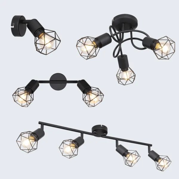 Brilagi - Faretto CAGE 4xE14/40W/230V