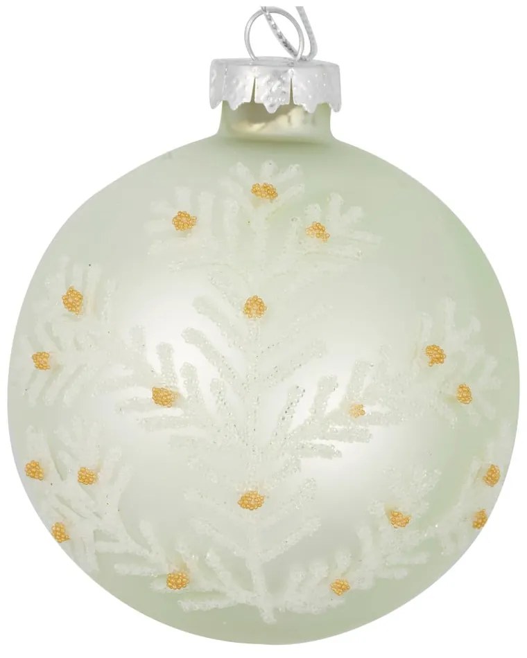 Palla di Natale in vetro Madison - Green Gate