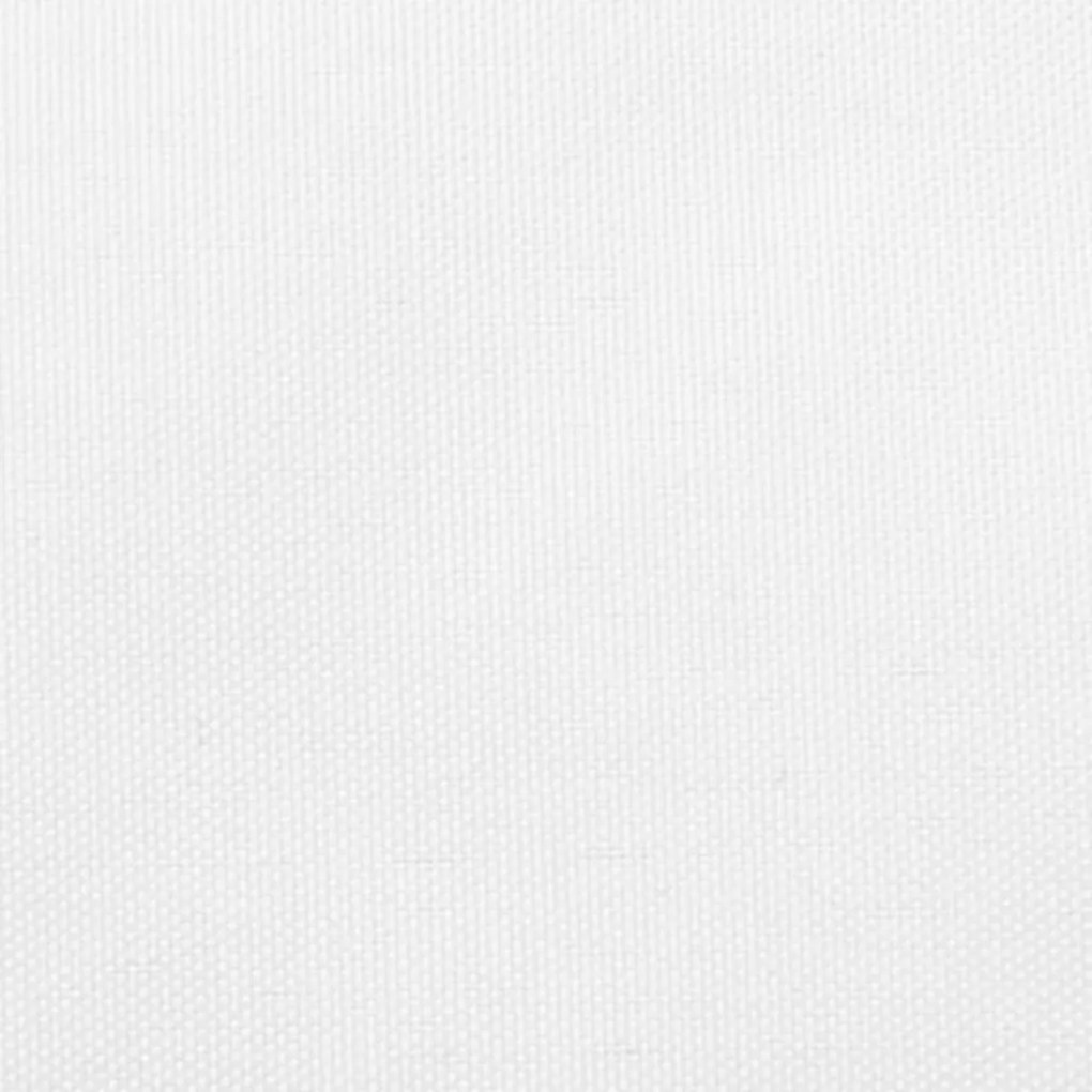 Parasole a Vela Oxford Rettangolare 3x4,5 m Bianco