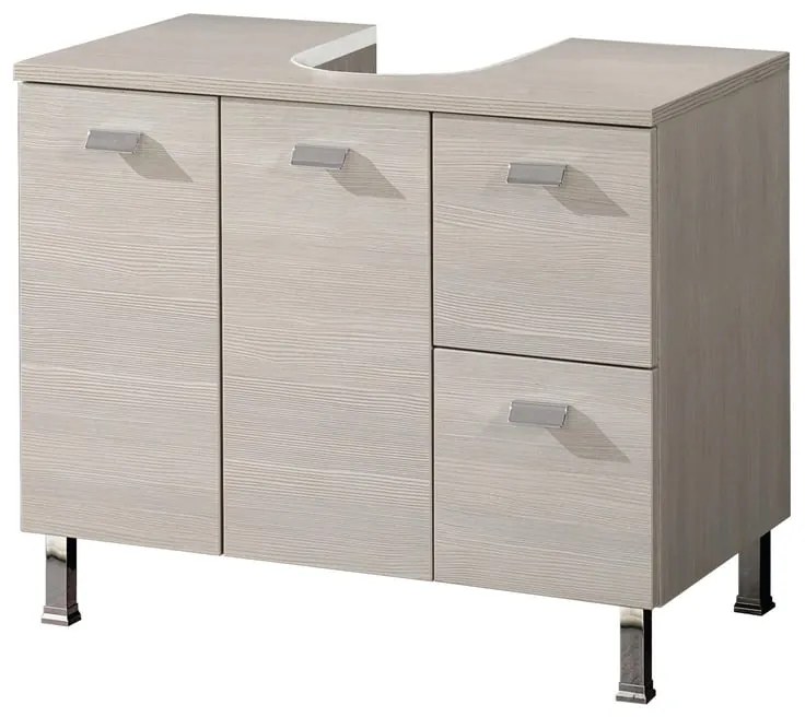 Copricolonna Rimini 2 cassetti 2 ante P 43.5 x L 72 x H 60 cm larice