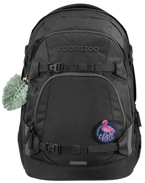 Zaino scuola coocazoo MATE, Black Coal, certificato AGR