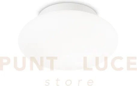 Bubble plafoniera ip44 1 luce attacco e27 d.33,5cm
