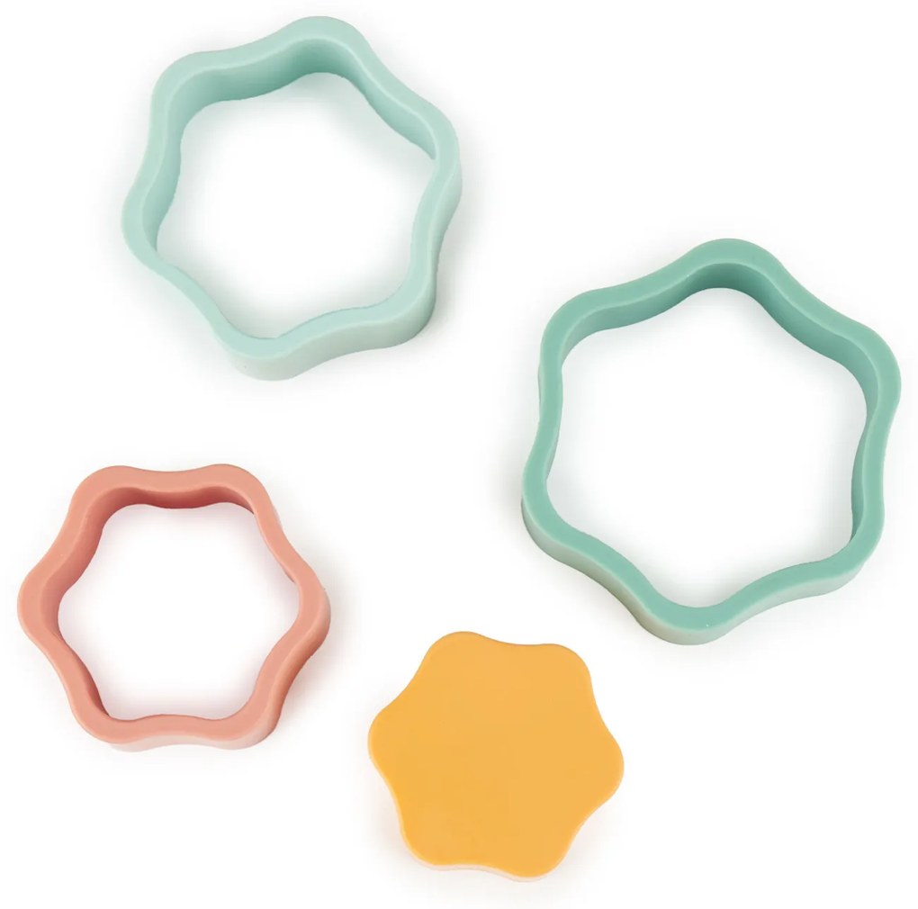 Bieco - Fiore in silicone impilabile - Tropical Vibe