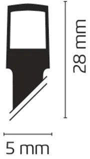 Catena natalizia LED da esterno CHAIN 180xLED/8 funzioni 8m IP44 bianco freddo