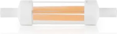 Lampadina r7s led 5 w 560 lm 3000 k cri80 17ø 17 x h 78 mm
