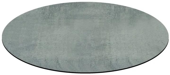 Piano per tavolo SPARGI rotondo effetto cemento diametro 60 &#8211; 70 &#8211; 80 cm