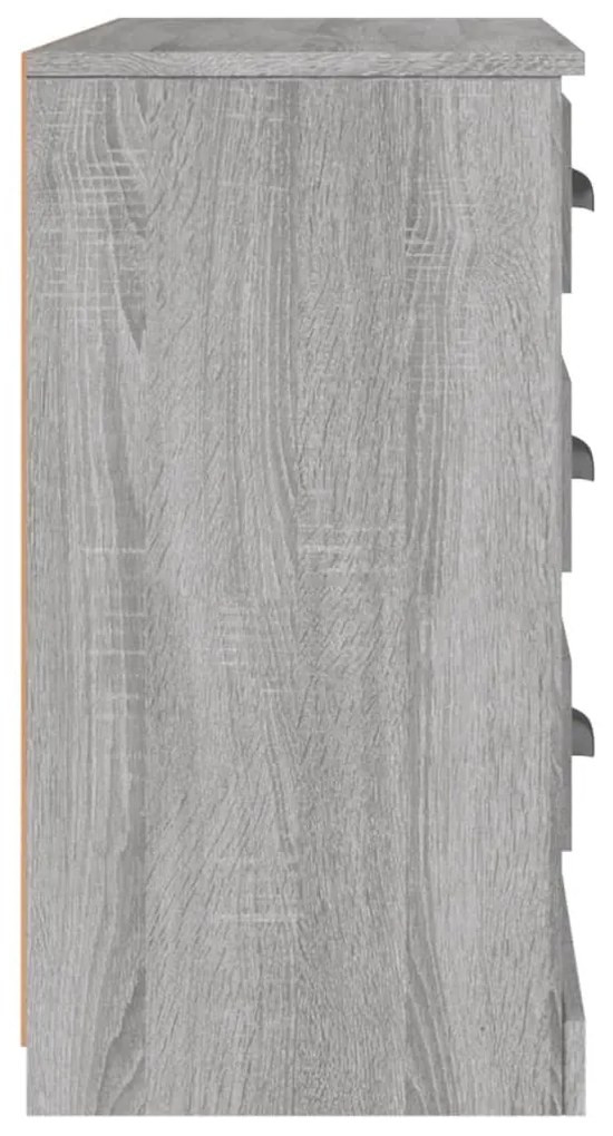 Credenza grigio sonoma 104,5x35,5x67,5 cm in legno multistrato