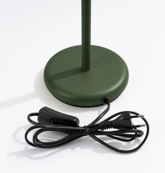 Sollux SL.1624 - Lampada da tavolo KARBON 1xGU10/10W/230V verde