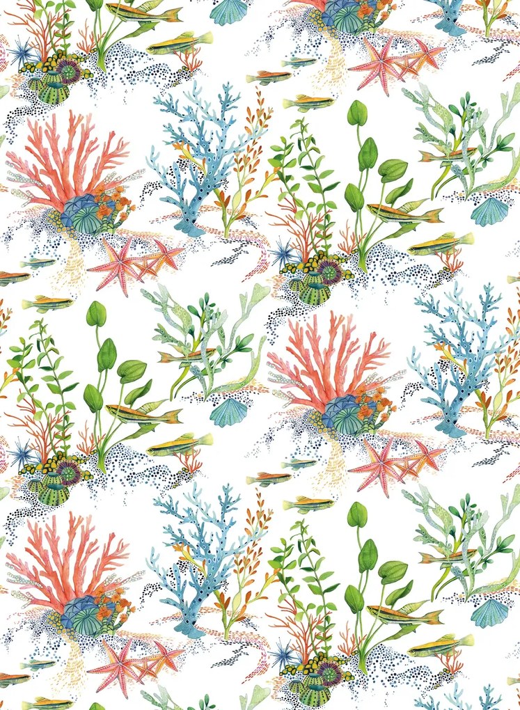 Osborne & Little Tapete Coralline - Coral