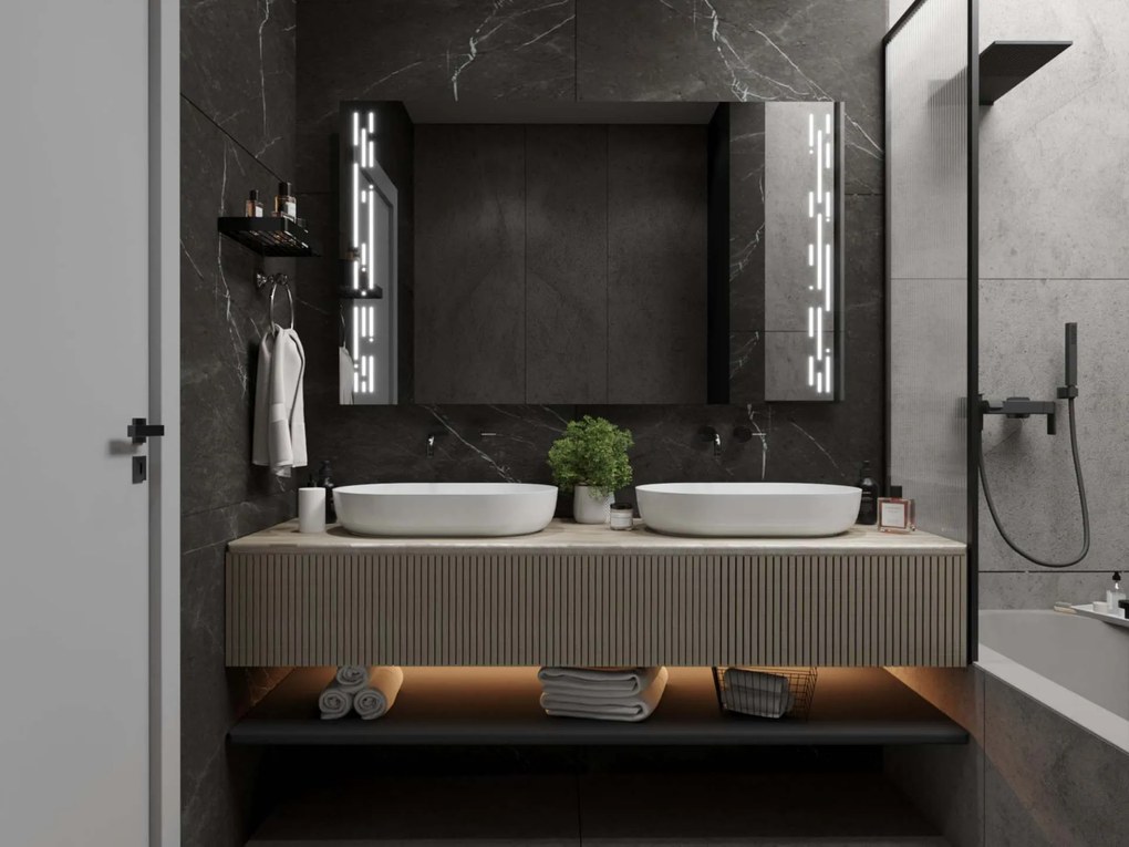 Specchio con LED illuminazione M19 premium