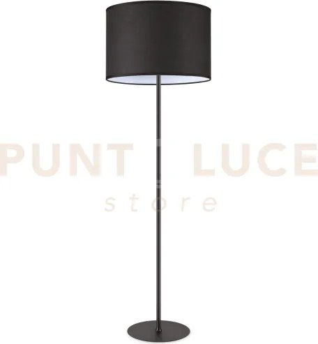 Set up base per lampada da terra 1 luce attacco e27 nero