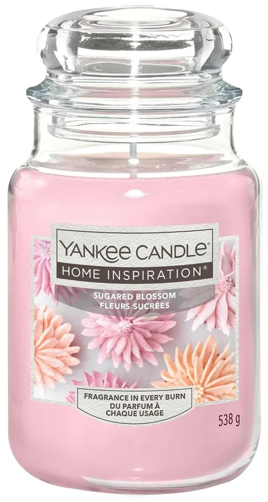 Sugared Blossom, candela in giara grande Yankee Candle