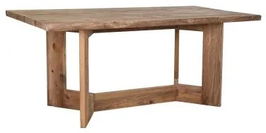 Tavolo da Pranzo DKD Home Decor Naturale Legno Legno Riciclato 180 x 90 x 76 cm