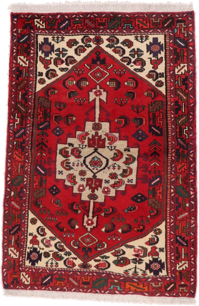 Hamedan Tappeto persiano 100x150 (Iran) Annodato A Mano