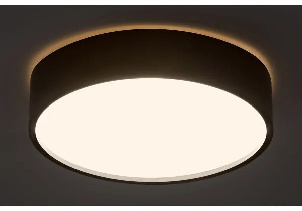 Rabalux 75009 - Plafoniera LED LARCIA LED/18W/230V IP44 4000K nero