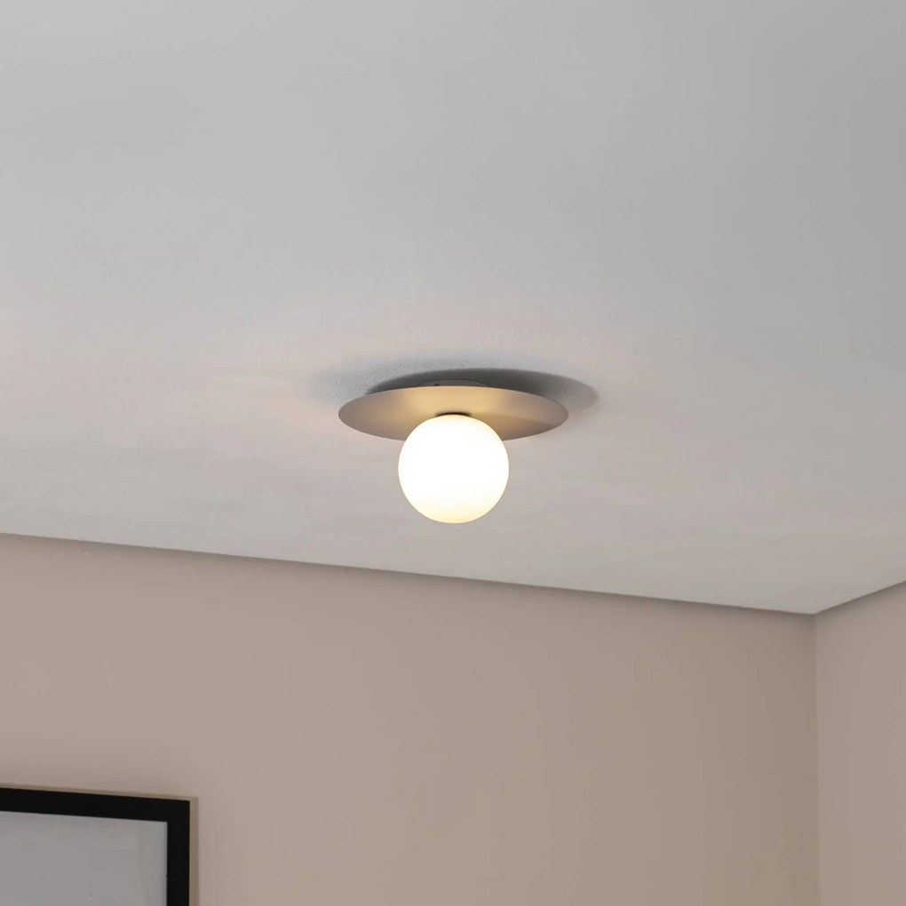 Plafoniera soffitto Pixie TK Lighting, dimmerabile, Alluminio / Grigio / Zincato, Soggiorno / Sala da pranzo, Metallo, Moderno, Plafoniera