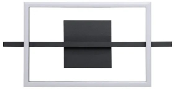 Eglo 901115 - Plafoniera LED dimmerabile AMANDOLO LED/17W/230V nero + +TC