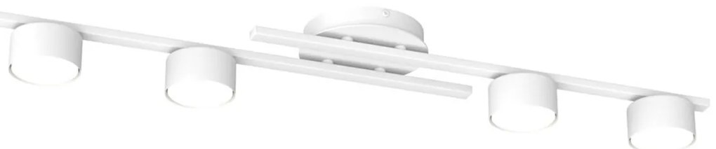 Lampada da soffitto in acciaio FRAGMENT 4 da interno 4xGX53