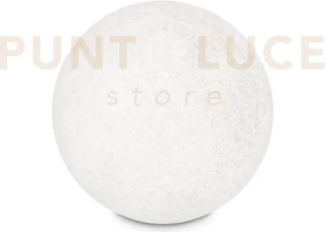 Doris diffosore sferico per esterni 1 luce attacco e27 bianco-grigi...