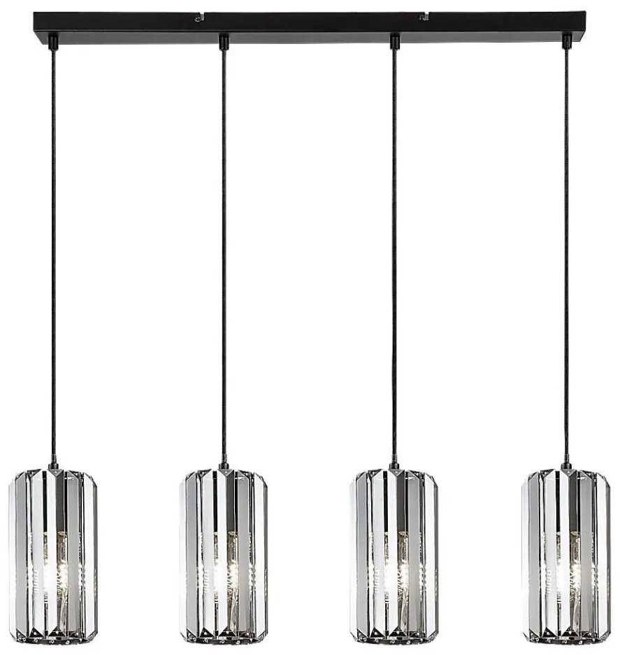 Rabalux 72256 - Lampadario a sospensione con filo VENESS 4xE27/40W/230V
